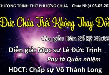 Chúa Nhật 03-05-2020