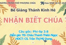 Chúa Nhật 21-07-2020