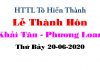 Lễ Thành Hôn Khải Tân Phương Loan