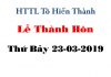 Lễ Thành Hôn 23-03-2019