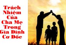 Trách Nhiệm Của Cha Mẹ Trong Gia Đình Cơ Đốc