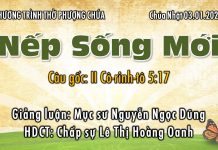 Chúa nhật 03-01-2021