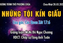 Chúa nhật 28-03-2021