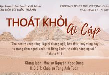 Chúa nhật 17-10-2021