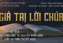 Chúa nhật 10-09-2023