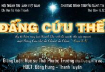 Truyền Giảng Giáng Sinh – Chủ Đề: Đấng Cứu Thế