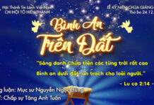 Lễ Giáng Sinh 2024 – Bình An Trên Đất